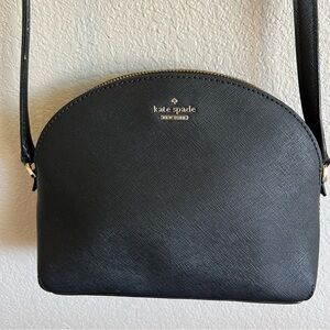 Kate Spade Black Cameron Street Large Hilli Crossbody Bag